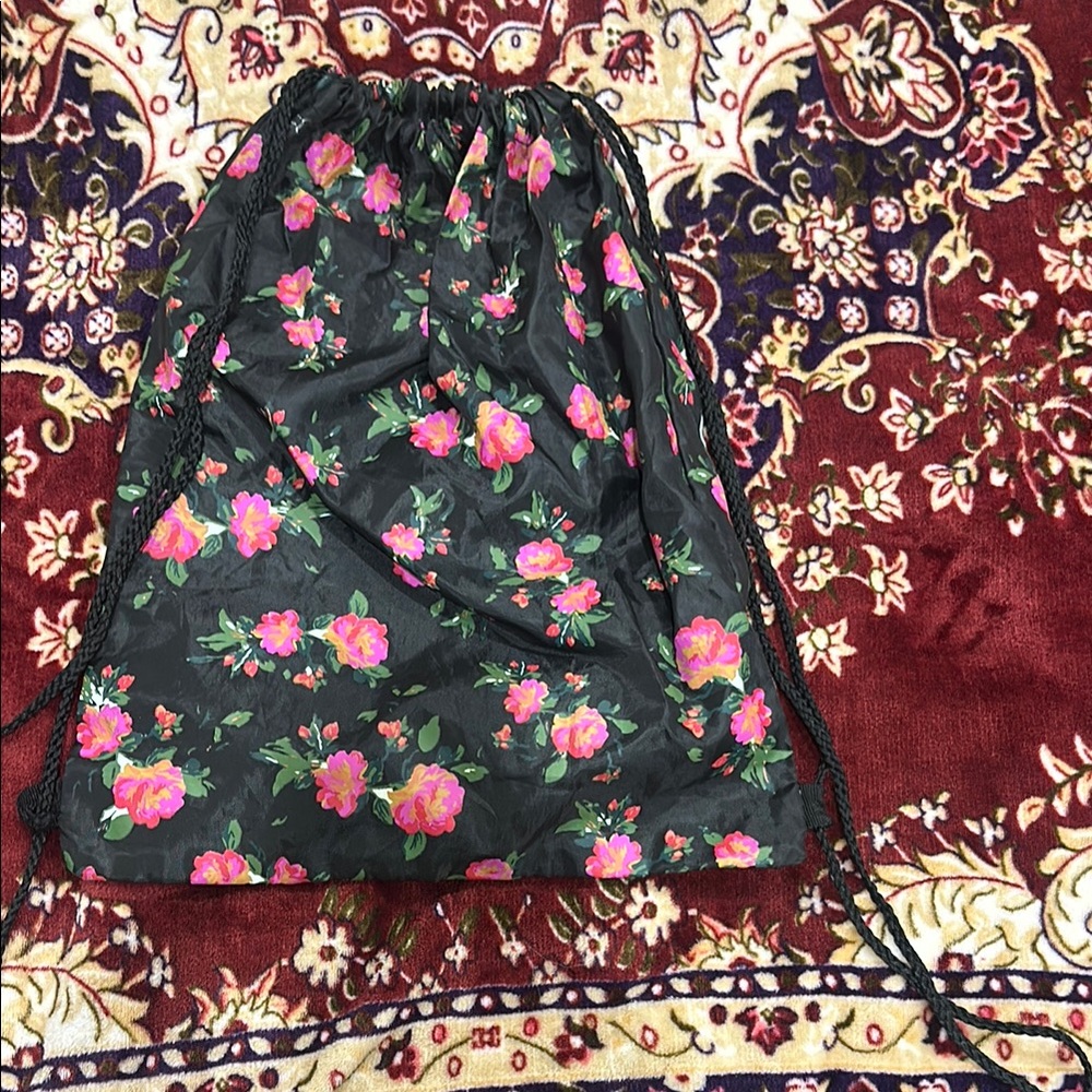 Vans Floral Drawstring Bag - Picture 2 of 2